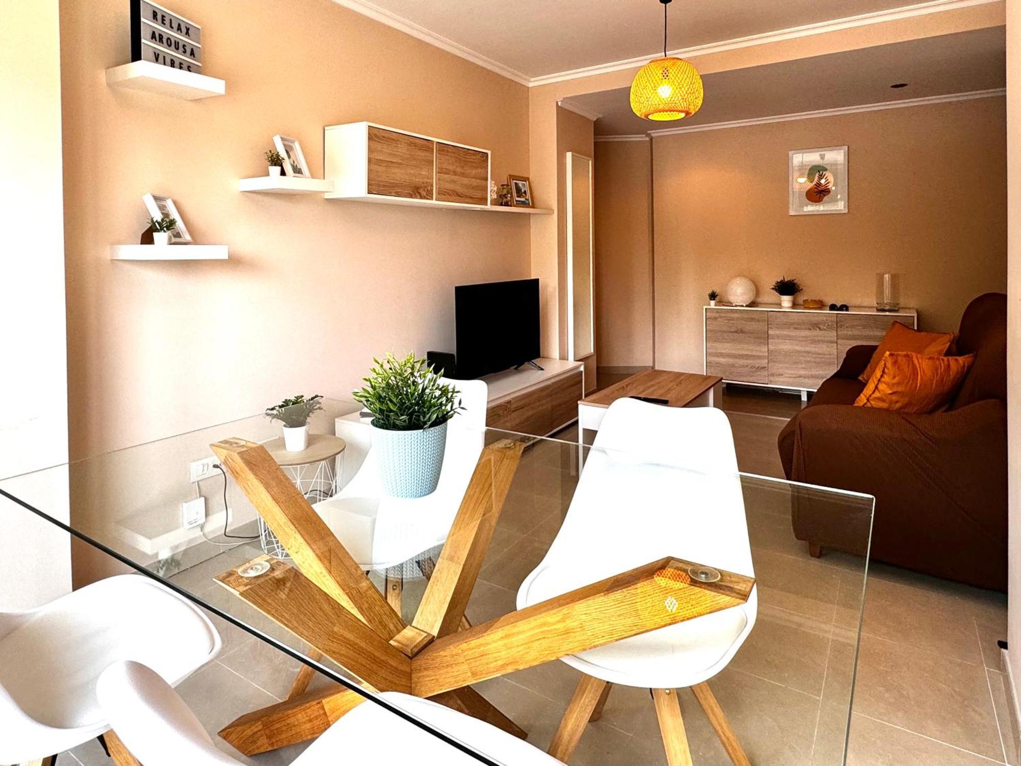 Apartamento Playa Cabodeiro, En A Illa De Arousa Exterior foto